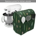 thumbnail image 2 of Floral Stand Mixer Cover, Exotic Hibiscus Banana Leaves Bird of Paradise Leaves and Split Leaf Philodendron, Kitchen Appliance Organizer Bag Cover with Pockets, 5 Quarts, Multicolor, by Ambesonne, 2 of 4