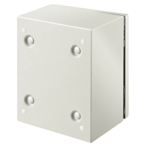 NEMA 4X Carbon Steel Enclosure 10 x 8 x 6'' Electrical Junction Box