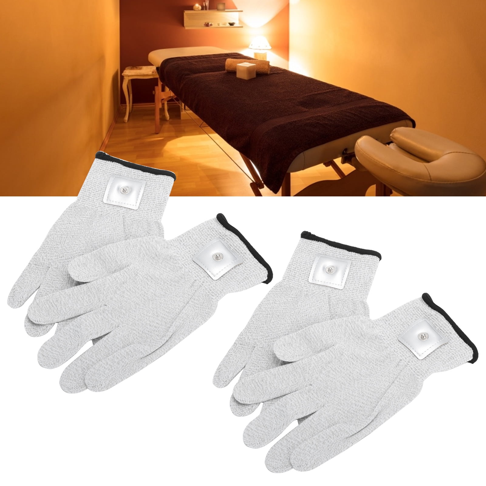 ChoiceMMed TENS Device with Electrode Gloves Pair – Conductive