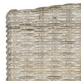thumbnail image 5 of SAFAVIEH Milos 18''H Wicker Dining Chair White Washed, 5 of 7