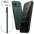thumbnail image 3 of JETech Magnetic Slim Case for iPhone 17 Air Compatible with MagSafe, Camera Lens Full Protection, Soft TPU Thin Protective Phone Cover with Matte Finish (Midnight Green), 3 of 6