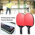 thumbnail image 2 of Professional Table Tennis Racket Grade High Elastic Rubber Beginner Racket. O9T92, 2 of 6