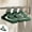 Green, variant on Suit Hangers , Non-Slip Felt Hangers, Ultra-Slim Space Saving Clothes Hangers, Sturdy Coat Hangers,Non Slip Dresses Hangers with Shoulder Notches for Adult