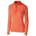 thumbnail image 6 of Holloway Sportswear L Boys ELECTRIFY 1/2 ZIP PULLOVER Orange Heather/Orange 222642, 6 of 7