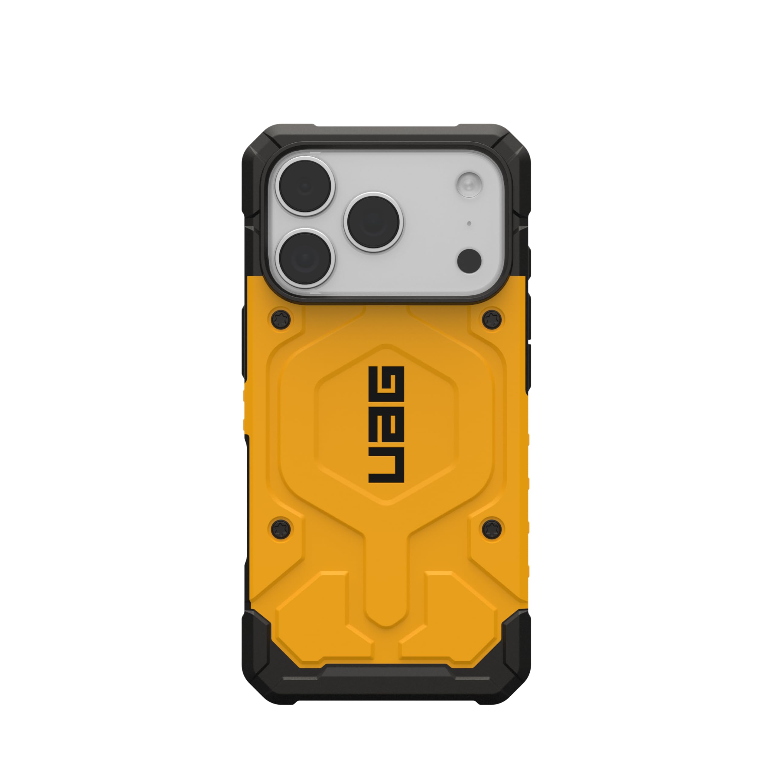 UAG iPhone 17 Pro Case Pathfinder - Compatible with MagSafe Military Grade Protective Cover, Heritage Yellow