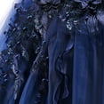 thumbnail image 4 of HAWEE Flower Girls Dresses Big Girls Off Shoulder Embroidered Puffy Dress Piano Costume Wedding Bridesmaid Princess Long Full Dress, Sizes 5-13Y, 4 of 4