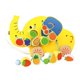 thumbnail image 3 of Juguetes de enhebrado Monterssori Habilidades motoras finas Juguete preescolar de dibujos animados Cuentas de frutas Elefante, 3 of 9