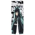 thumbnail image 4 of Demon Slayer Tokito Muichiro Men's Lounge Pajamas Set 2-Piece Crew Neck Sleepwear Soft Long Sleeve Top & Pants for Sleep, Home & Vacation 3XL, 4 of 8