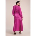 thumbnail image 2 of ELOQUII Women's Plus Size Satin Maxi Dress, 2 of 4