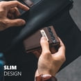 thumbnail image 4 of Cartera VULKIT minimalista con ventana de identificación y bloqueo RFID, 4 of 6