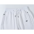 thumbnail image 5 of Taigaofy Men's Winter Fleece Lined Stretch Sweat Pants Zipper Pocket White 2XL, 5 of 7