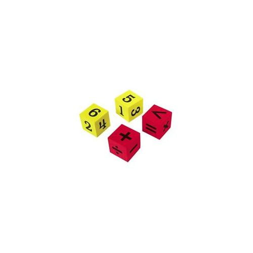 FOAM NUMBERS & OPERATIONS DICE 20PK