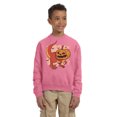 thumbnail image 2 of Awkward Styles Halloween Youth Sweatshirt Pumpkin Dinosaur Crewneck Tops for Kids, 2 of 5