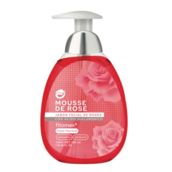 Jabón Facial Mousse de rose Fitomex 250 mL