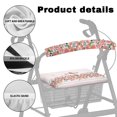 thumbnail image 5 of COEQINE Cross Flowers Rollator Seat Back Cover for Men 2PCS Butterfly Padded Seat Cover for Rollator Walker Women Using Walking Aids Rollator Rollator Seat Cushion Back Bar Cover Set, 5 of 7