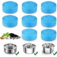thumbnail image 1 of Cat Water Fountain .L/oz Stainless Steel Quiet Pump Cat ; Small Dog, 1 of 6