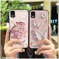 thumbnail image 6 of LYM-Phone Case For TCL 30Z/30LE/T602DL, Soft case Fashion Design Shockproof Cartoon Anti-knock Back Cover Cute TPU flower Full wrap Graffiti Anti-dust Durable Oil Painting Waterproof, 6 of 9