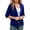 Blue, variant on Cardigan Women Elegant Sun Knit Sweater Soft Loose Fit Casual Cover Up Stretchy Sleeve Lightweight Outwear Coats