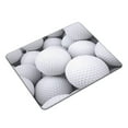 3D Golf Balls Pattern, NonSlip Rubber Base Mouse Pad,Waterproof Mouse