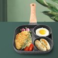 thumbnail image 4 of Sartén Tortilla Parrilla Panqueques Bistec Sartenes Antiadherente Huevo Jamón Olla Desayuno Fabricante Hugtrwg Para estrenar, 4 of 8