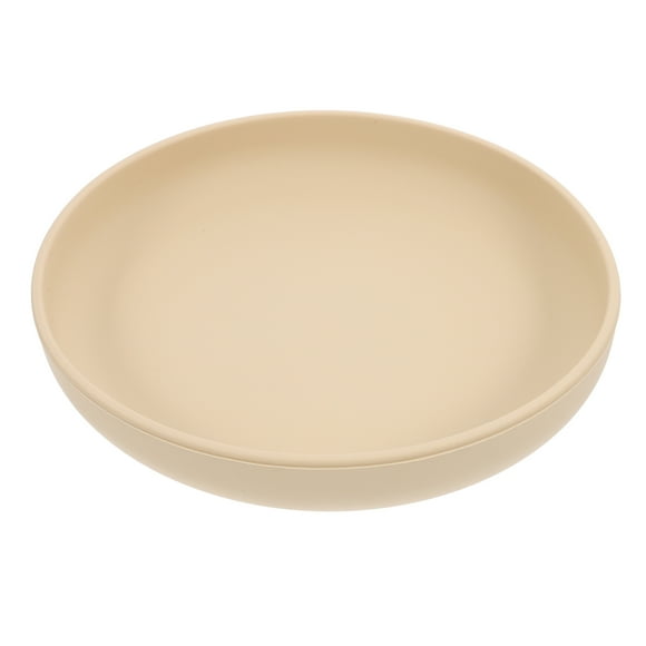 Unbreakable Silicone Plate Suction Cup Lightweight Silicone Cereal Bowl Reusable Suction Dishwasher Safe Bowl Modern Dinner Plate