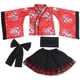 thumbnail image 1 of Japanese Traditional Maid Dress Kimono Cosplay Outfit Maid Costume Dress Size M (Red), 1 of 4