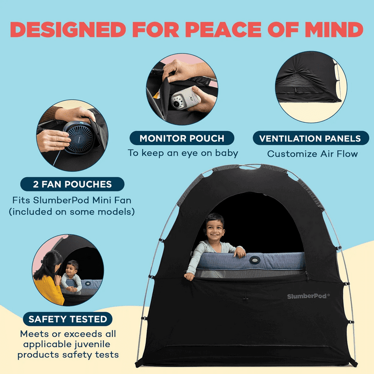 SlumberPod Blackout Sleep Tent for Babies & Toddlers, Travel