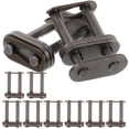 thumbnail image 1 of OULII 10 Pcs Connecteur de Chaîne en Acier Durable Gris Foncé Double Rangées Raccord de Chaîne à Dégagement Rapide, 1 of 5