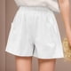 thumbnail image 3 of MKLEKYY Pantalones Cortos Anchos, Casuales, de Cintura Alta, Holgados y Finos para Mujer, 3 of 4
