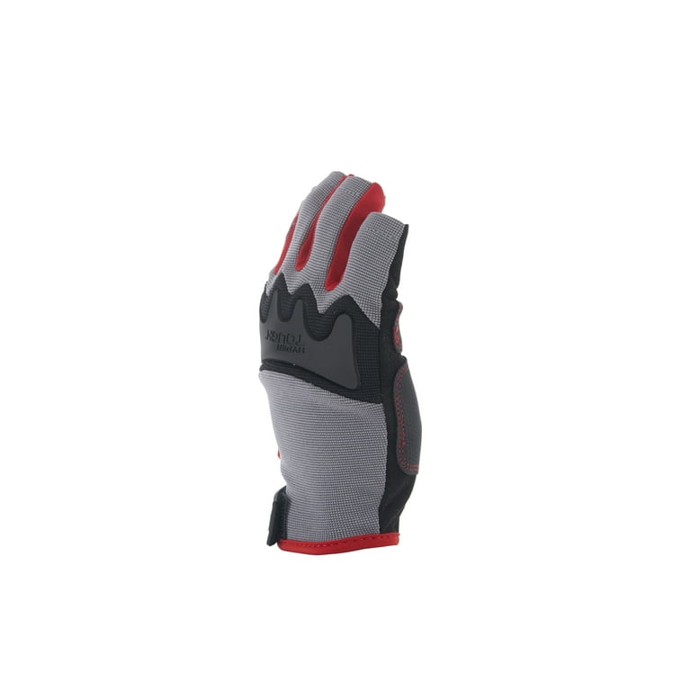 Hyper Tough Fingerless HT66662-23 Work Gloves With Knuckle