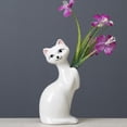 thumbnail image 3 of Maceta decorativa Macarena gato mini caja cerámica plantas dibujos animados, 3 of 7
