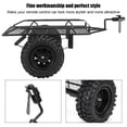 thumbnail image 4 of Remolque De Cubo De Metal RC Haga Que Su Automóvil Con Control Remoto Luzca Elegante Neumlicos De Goma Y Metal Tamaña Y Peso Perfectos Apto Para TRX4 D90 SCX10 CC01 1/10 RC CAR, 4 of 7