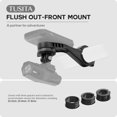 thumbnail image 2 of Soporte frontal empotrado para ordenador GPS para bicicleta Garmin Edge TUSITA, 2 of 7