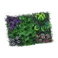 thumbnail image 2 of Panel de pared de planta artificial, fondo decorativo para boda, pantalla de privacidad, valla para Estilo E, 2 of 9