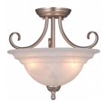 thumbnail image 1 of Vaxcel International CF65353BN Babylon 14 Po Semi-Flush - Nickel Brossé, 1 of 1