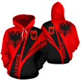 thumbnail image 4 of Sudaderas con estampado 3D de la bandera de Albania, sudaderas con capucha y chándales, sudaderas deportivas de moda, sudaderas con capucha con estampado 3D de águila para hombres, 4 of 5