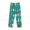 thumbnail image 4 of Balery Men'S Cartoon Dogs Pants,Sleepwear Pants,Pajama Pants,Pj Bottoms Drawstring And Pockets-Medium, 4 of 9