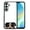 Black Tricolor Aussie Australian Shepherd Dog, variant on WIRESTER Shockproof Soft Rubber Cover Case for Samsung Galaxy A16 5G 6.7", Animal Black Miniature Schnauzer Dog On Light Blue Background