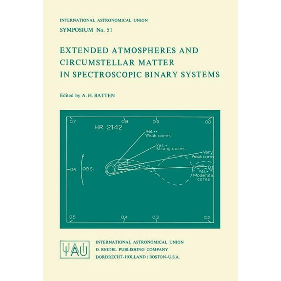 International Astronomical Union Symposi Extended Atmospheres and Circumstellar Matter in Spectroscopic Binary Systems, Book 51, (Paperback)