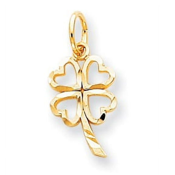 10k 4-Leaf Clover Pendant 10C720