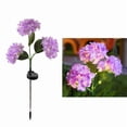 thumbnail image 1 of Solar Powered Hydrangea Flower Lights Courtyard Lights Outdoor Waterproof Garden Balcony Decoration Landscaping Outdoor Floor Mounted Hydrangea Flower Ligh, 1 of 7