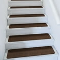 thumbnail image 7 of Set of 12 Skid-Resistant Double-Ribbed Carpet Stair Treads – Bittersweet Brown – 8 In. X 30 In. – Several other Sizes to Choose From, 7 of 7