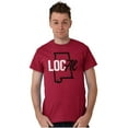 thumbnail image 5 of Alabama Local State Shaped Pun Cute Men's Graphic T Shirt Tees Brisco Brands L, 5 of 6
