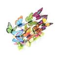 thumbnail image 6 of 25 Pcs Butterfly Garden Stakes, Large Butterfllies Decorations, Artificial Feather Fake Butterfly for Crafts, Butterfly Kit for Bouquets Flower Pot Floral Wall Party Home Decor, 6 of 9