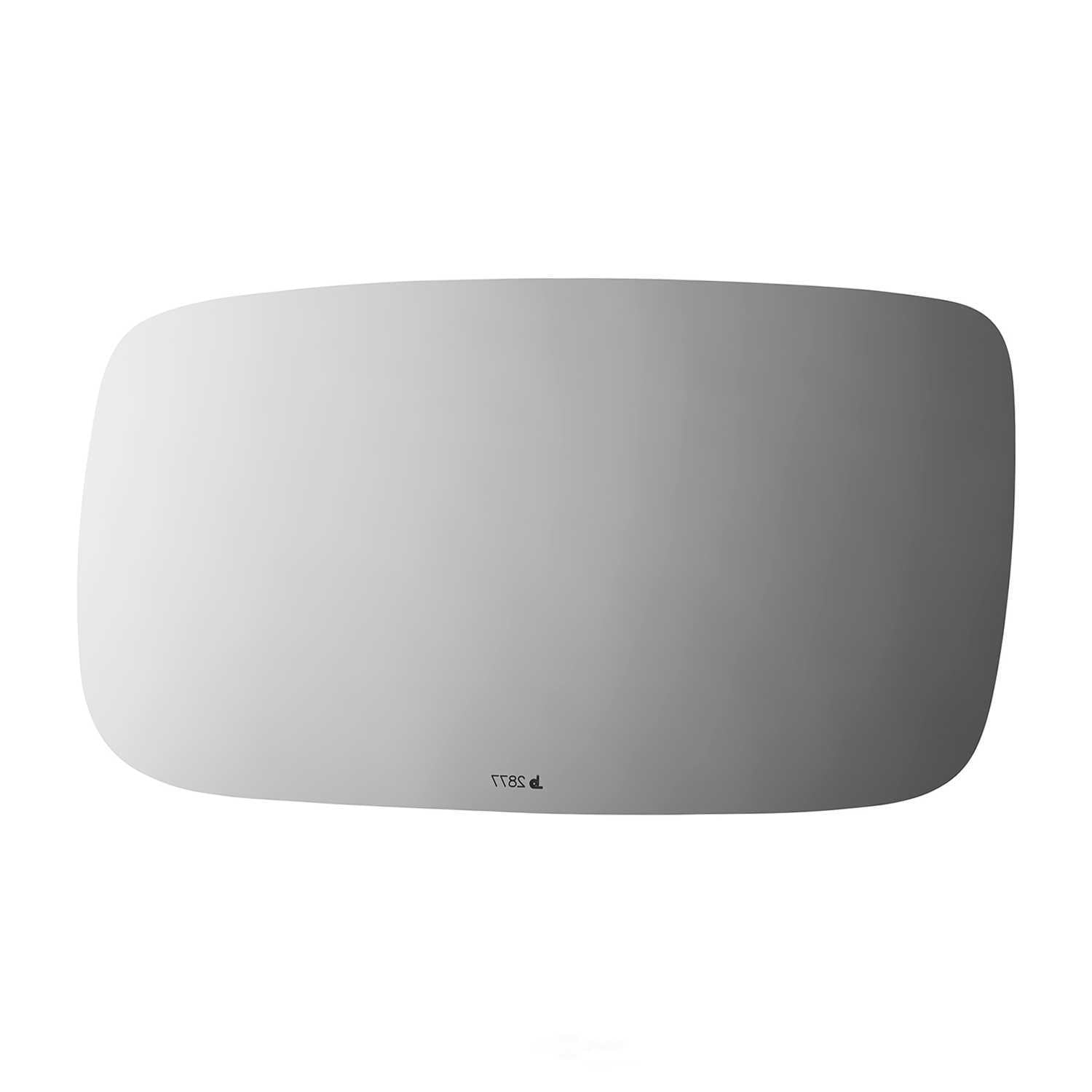 Burco Side View Mirror Replacement Glass - Clear Glass - 2877