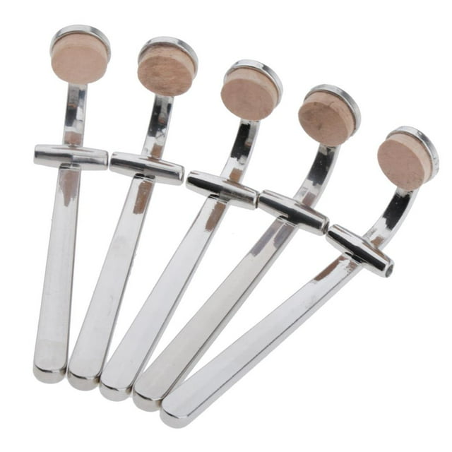 5 Uds., Trombón Plateado, Llave de Agua, de Escupir con Almohadilla de Corcho, Accesorio para Instrumentos CUTICAT Trombone Spit Valve WaterKey