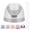 A white, variant on Replacement Lid for Owala Freesip, One Button Leakproof Cap 16-40oz