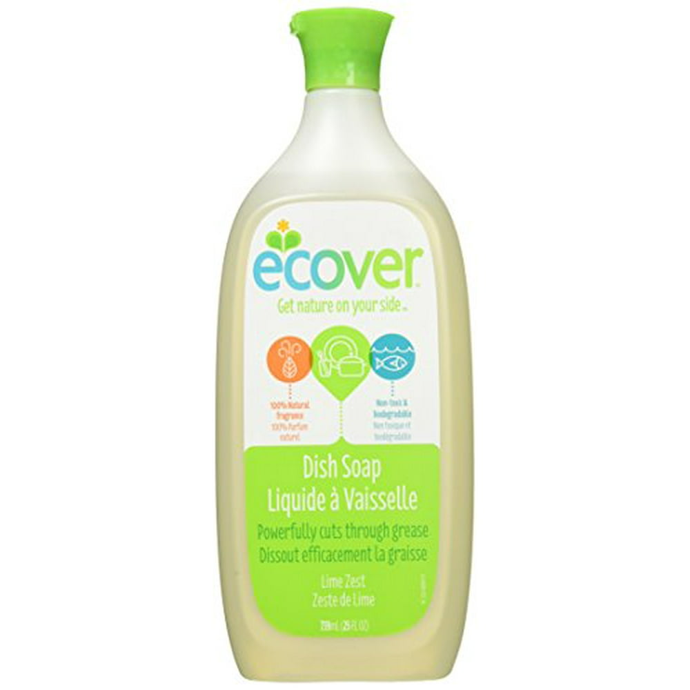 Ecover Dish Soap Lime Zest 739 mL (25 fl oz)