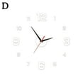 thumbnail image 5 of FurNest Luminous Digital Clock Wall Sticker Clock Silent Wall Clock Home Decor, 5 of 9