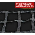 thumbnail image 6 of 4 Pack 42"x82" Heavy Duty Small Cargo Net for Pickup Truck with Cam Buckle & E-Track Fittings,8" by 8" Holes, Truck Bed Cargo Netting for Enclosed Trailers - E Track Accessories, 6 of 12